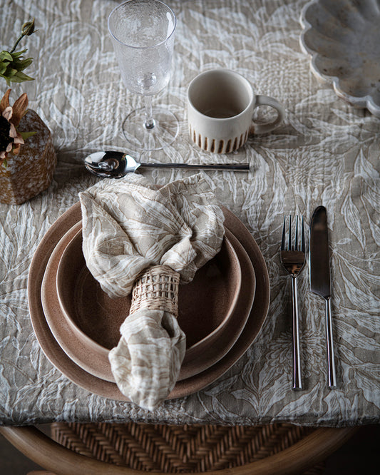 AGNES Bordsduk Beige