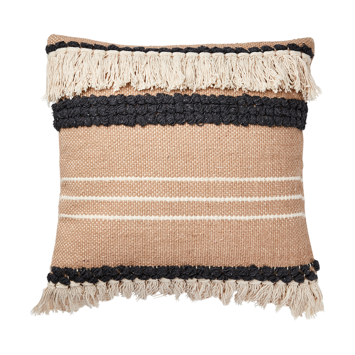 MINNA Kuddfodral, Beige/grå/elfenben