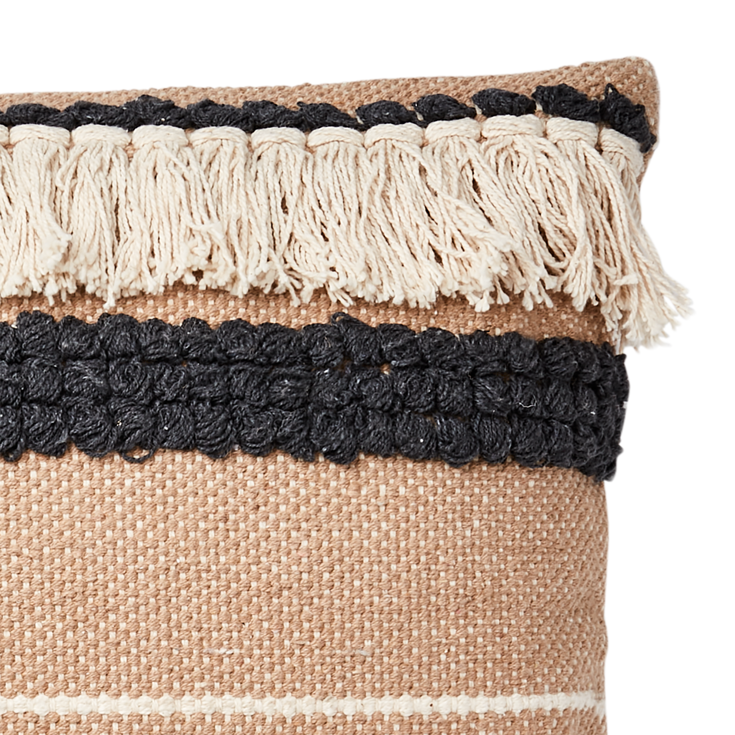 MINNA Kuddfodral, Beige/grå/elfenben