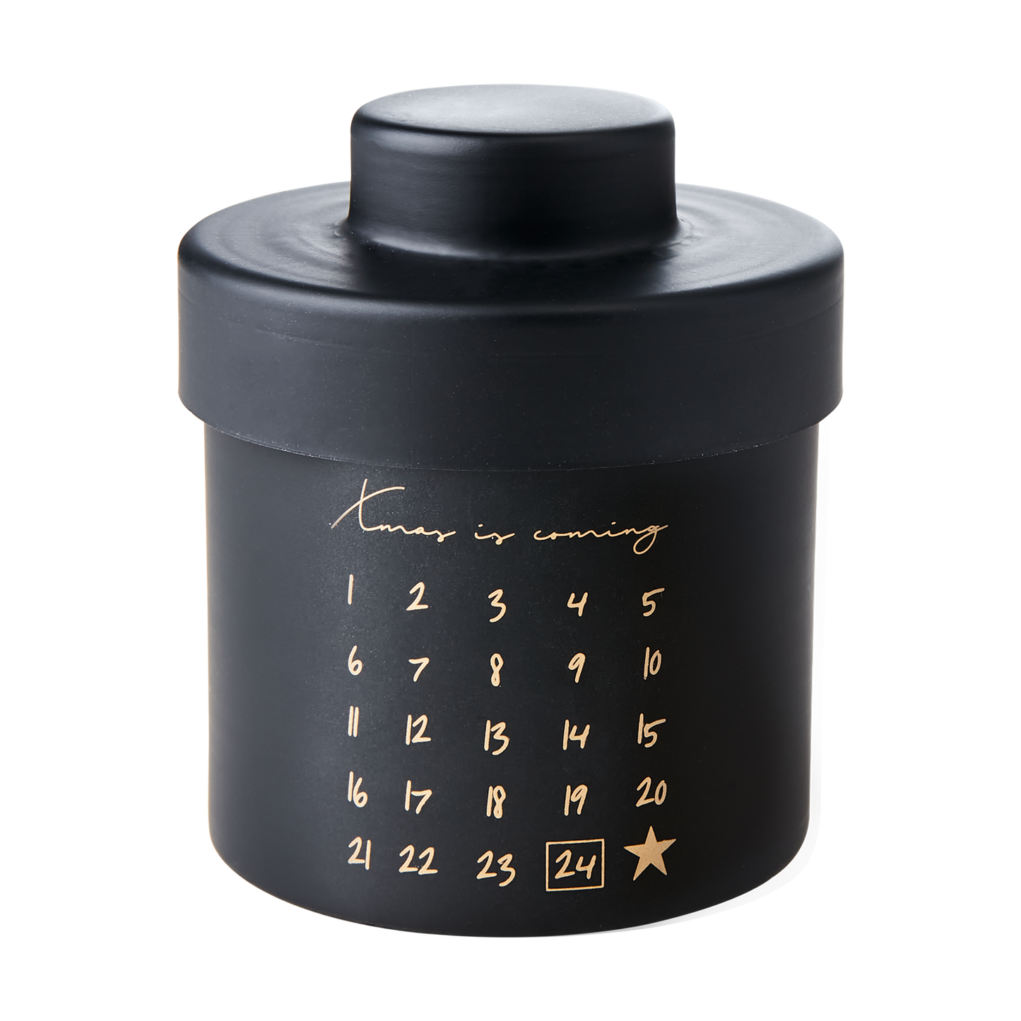 CALENDAR Doftljus Cinnamon & apple, Svart