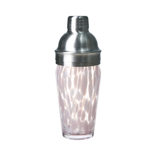 COCKTAIL Shaker, Klar/rosa