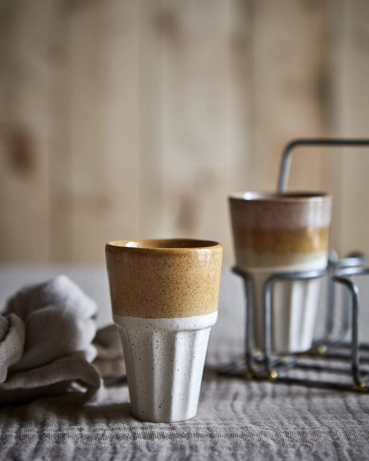 COSTA Kopp M, Elfenben/senapsgul 12-Pack