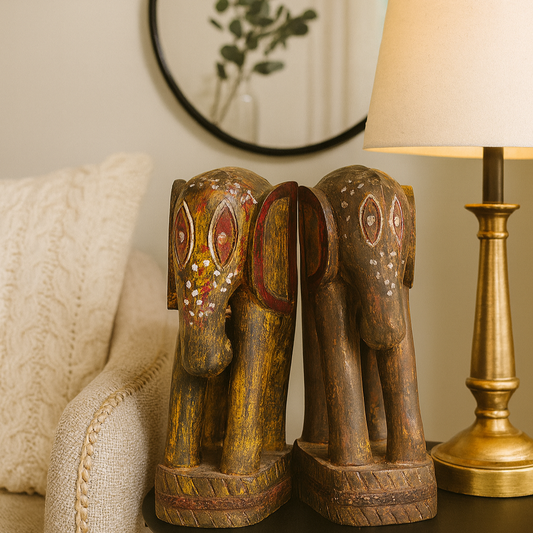 TREASURE Elefant, Flerfärgad