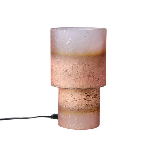 ELDOR Bordslampa, Mörkrosa