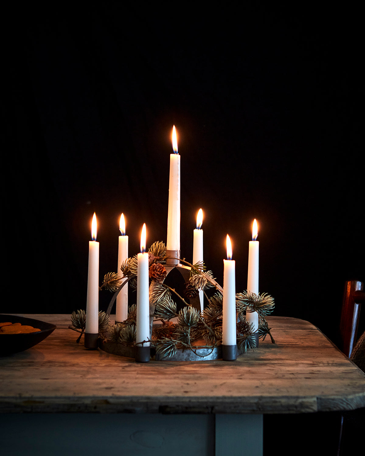 FENIX Lucia ljusstake Grå