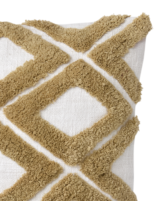 FLORIAN Kuddfodral, Beige/elfenben