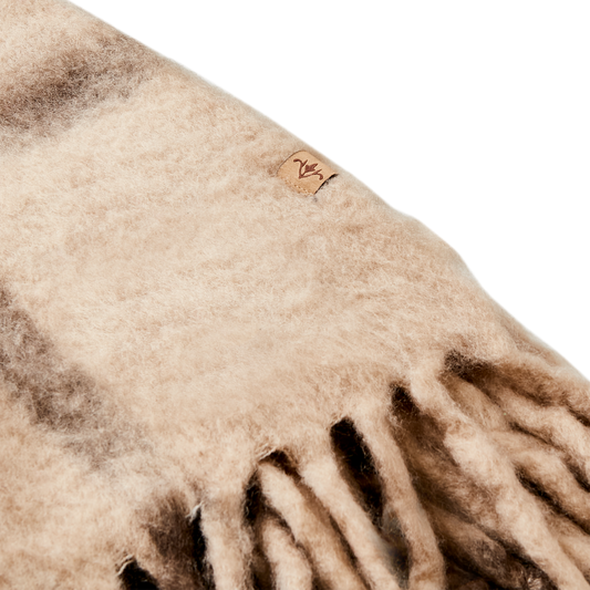 FRASSE Filt, Brun/beige/grå