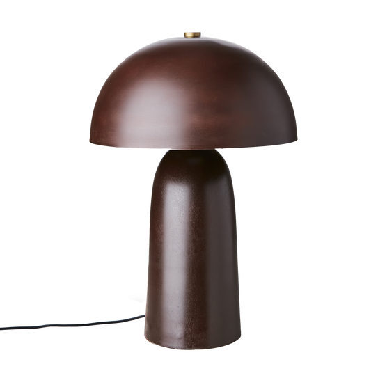 FUNGI Bordslampa L, Brun