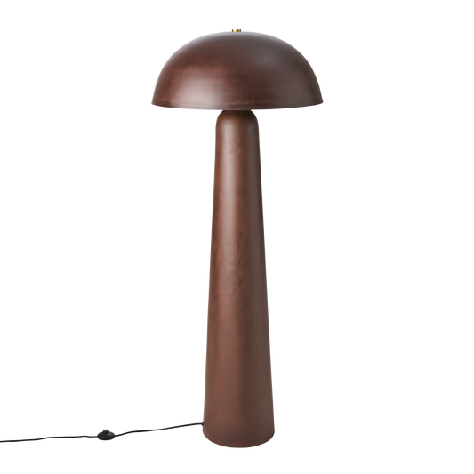 FUNGI Golvlampa Brun