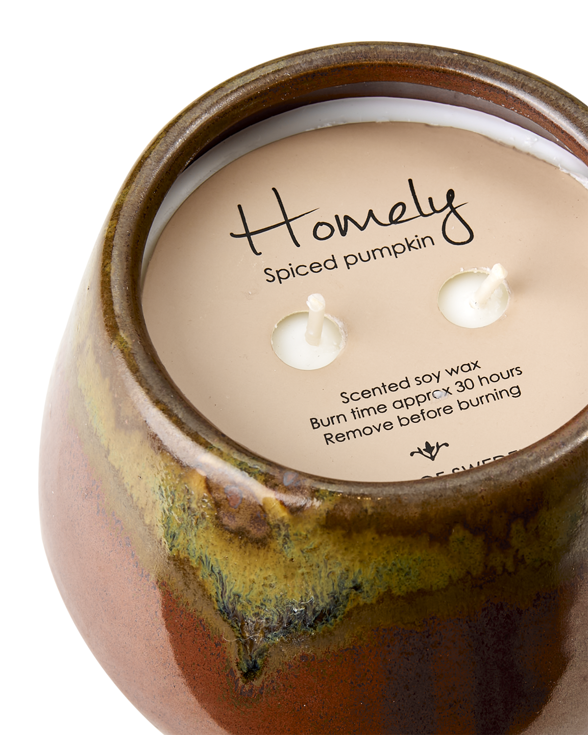 HOMELY Doftljus Spiced pumpkin, Brun/rost