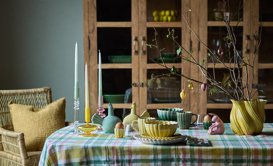 HULDA Äggkopp, Gul 12-Pack