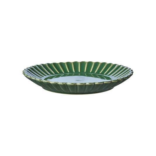 HULDA Tallrik, Grön 4-Pack