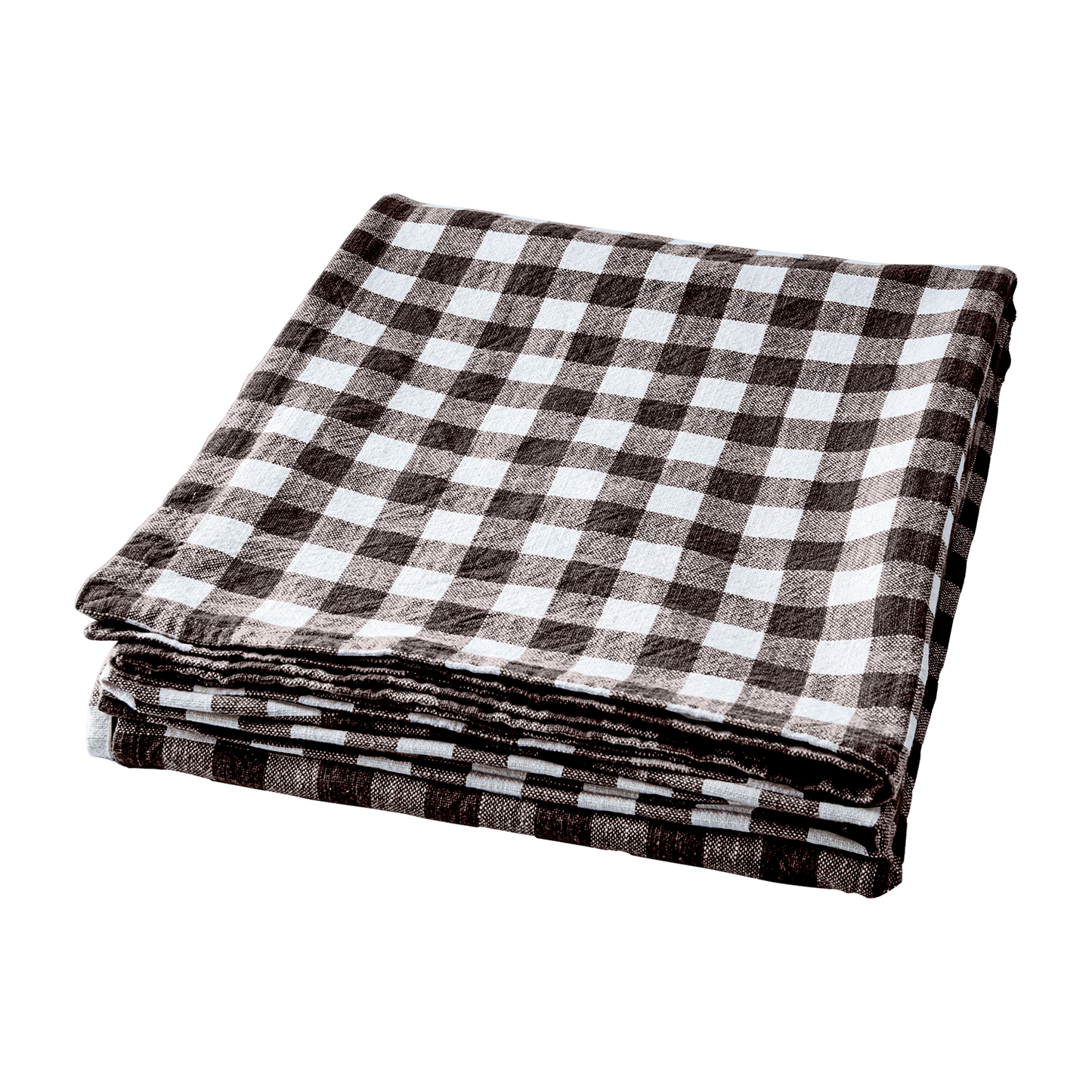 INGRID Bordsduk, Brun/elfenben 350cmx140cm