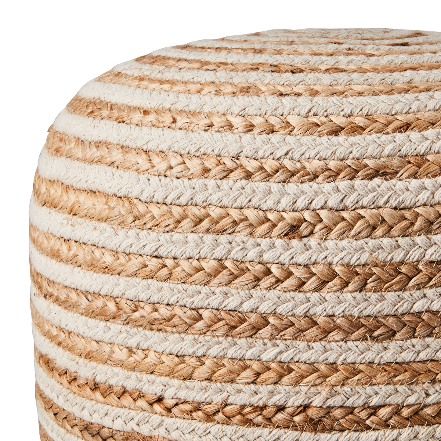JUNI Sittpuff, Natur/elfenben 40cmx35cm
