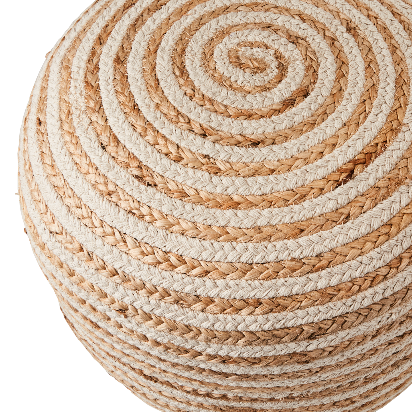 JUNI Sittpuff, Natur/elfenben 40cmx35cm