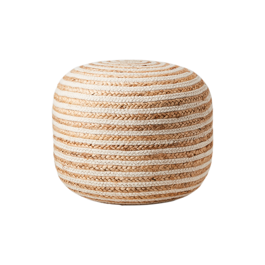 JUNI Sittpuff, Natur/elfenben 40cmx35cm