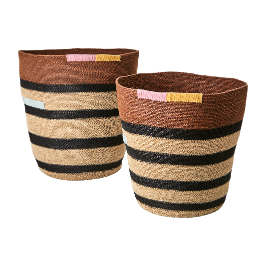 MADIBA Korg, set om 2, Flerfärgad