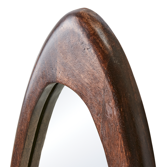 PORTLAND Spegel, Mörkbrun