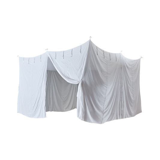 SHIBA Sänghimmel, Vit