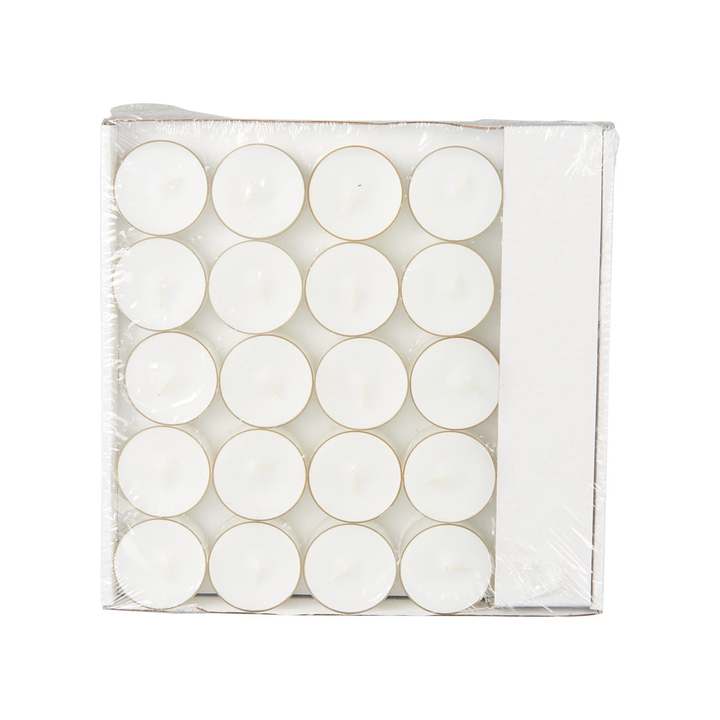 TEA LIGHTS Värmeljus, 50-pack, Vit