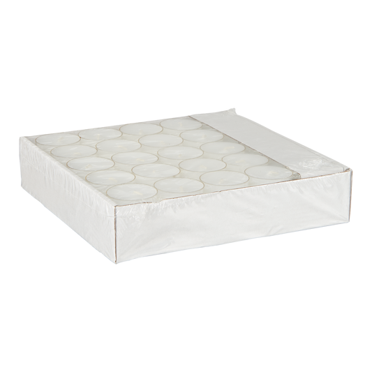TEA LIGHTS Värmeljus, 50-pack, Vit