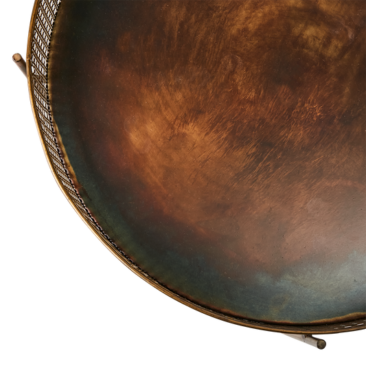 THOMAS Bord L, Mässingsfärgad