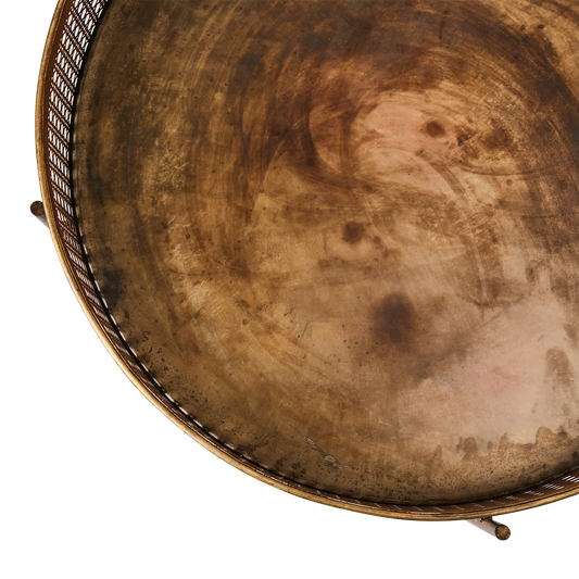 THOMAS Bord M, Mässingsfärgad