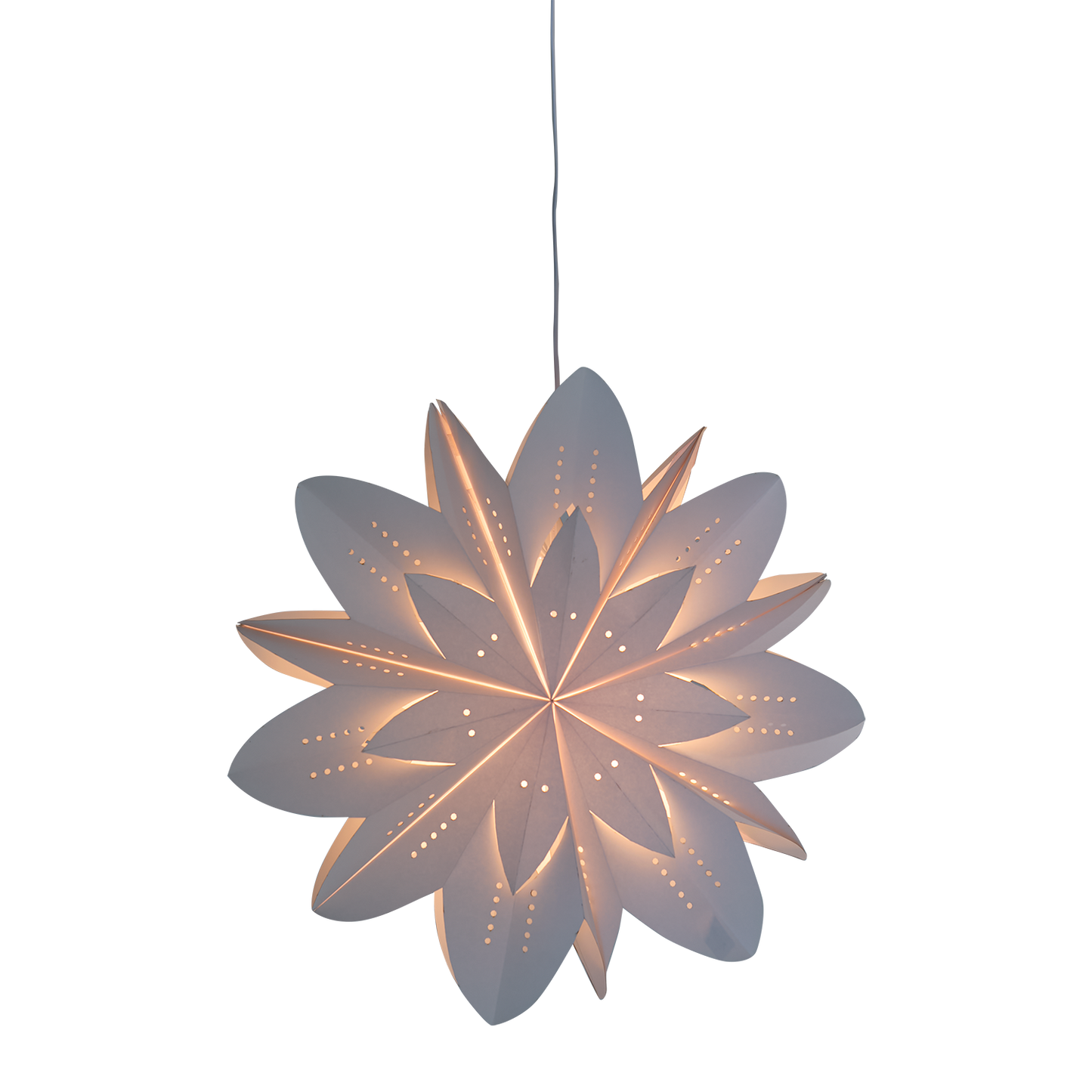 UNI Adventsstjärna, Vit Ø50