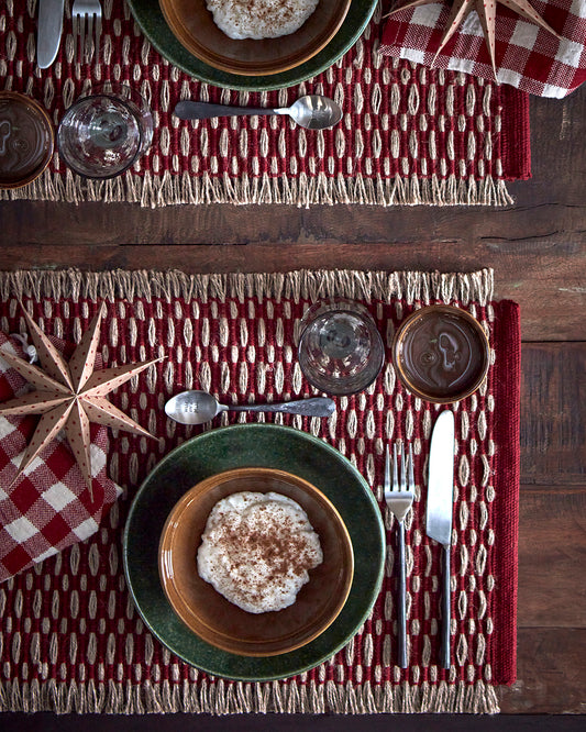 UNI Stjärna Brun/röd