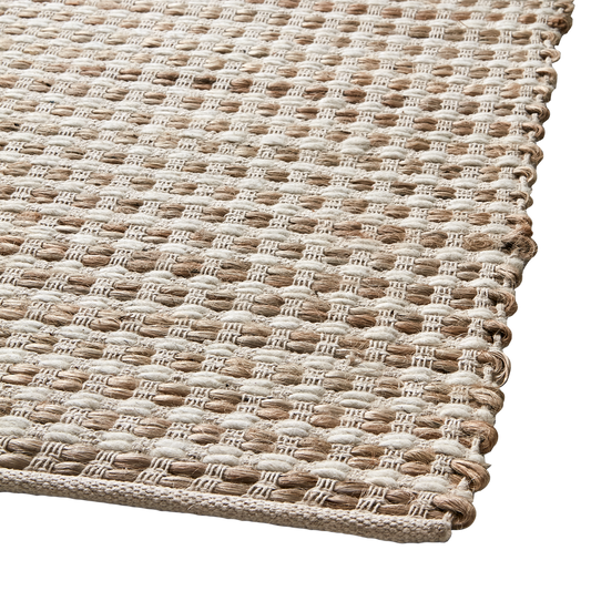 VENDELA Matta XL, Beige/elfenben