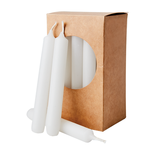 WHITE Julgransljus, 20-pack, Vit