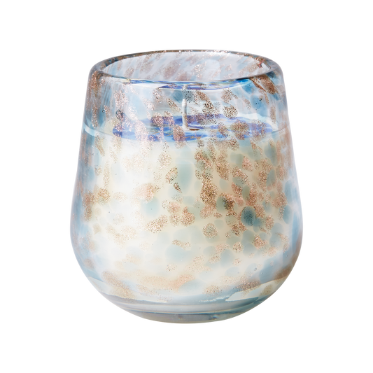 WILD Doftljus Cranberry, Guld/klar/blå