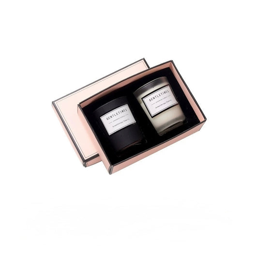 AROMA 2-pack Doftljus i Färgat Glas