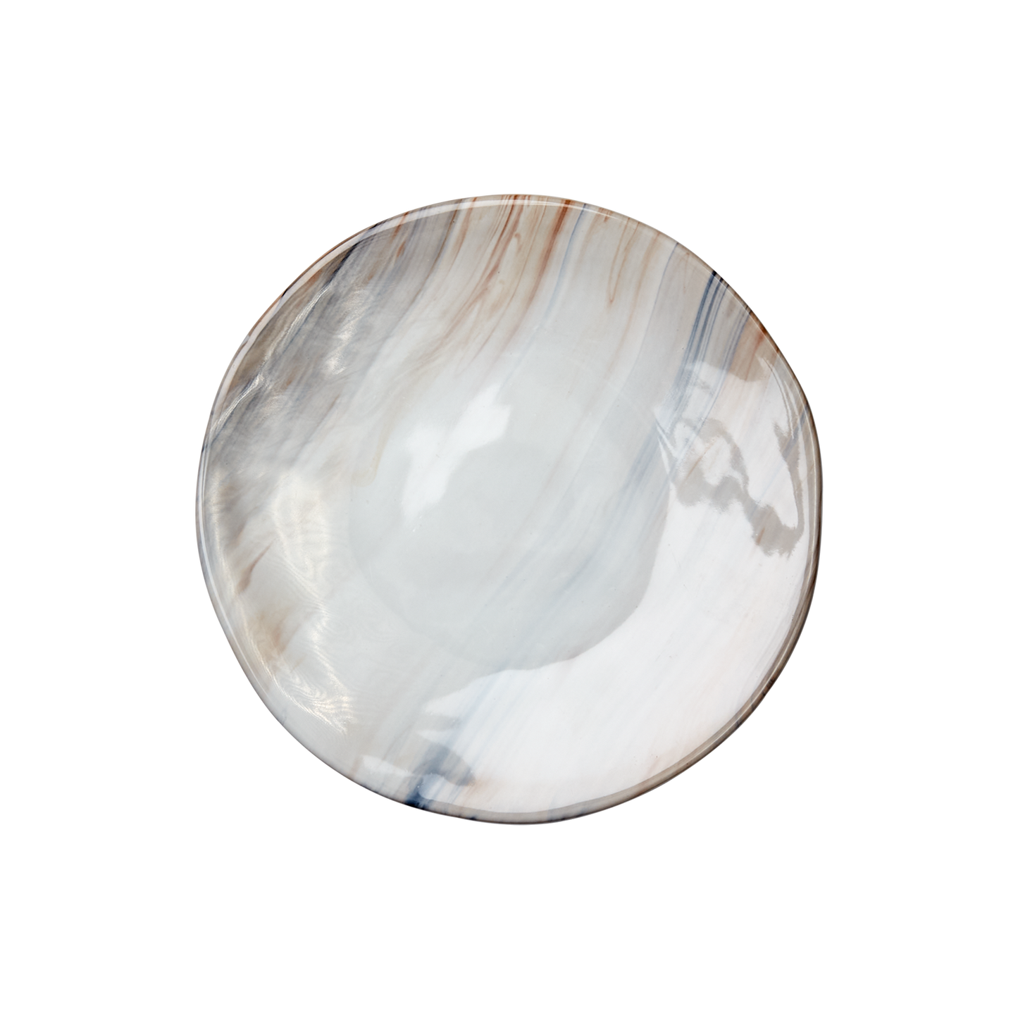 AMELIA Tallrik, Marmorerad 6-Pack 21 cm