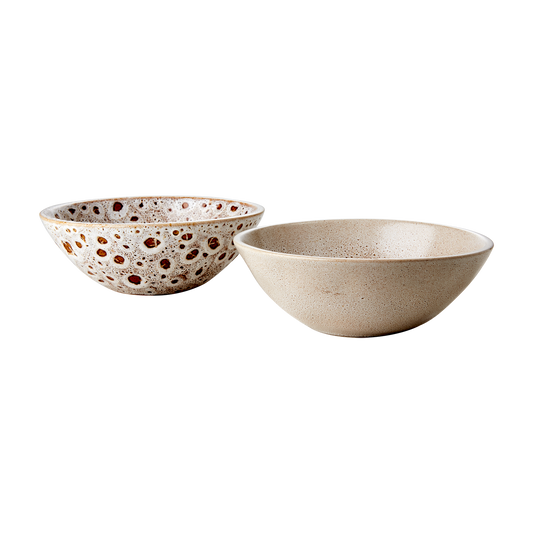 ANNABELLE Skål set om 2, Beige