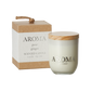 AROMA Doftljus S Pear & ginger, Brun/vit