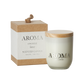 AROMA Doftljus S Coconut & lime, Brun/vit