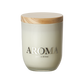 AROMA Doftljus S Coconut & lime, Brun/vit