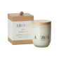 AROMA Doftljus S Rose & sandalwood, Brun/vit