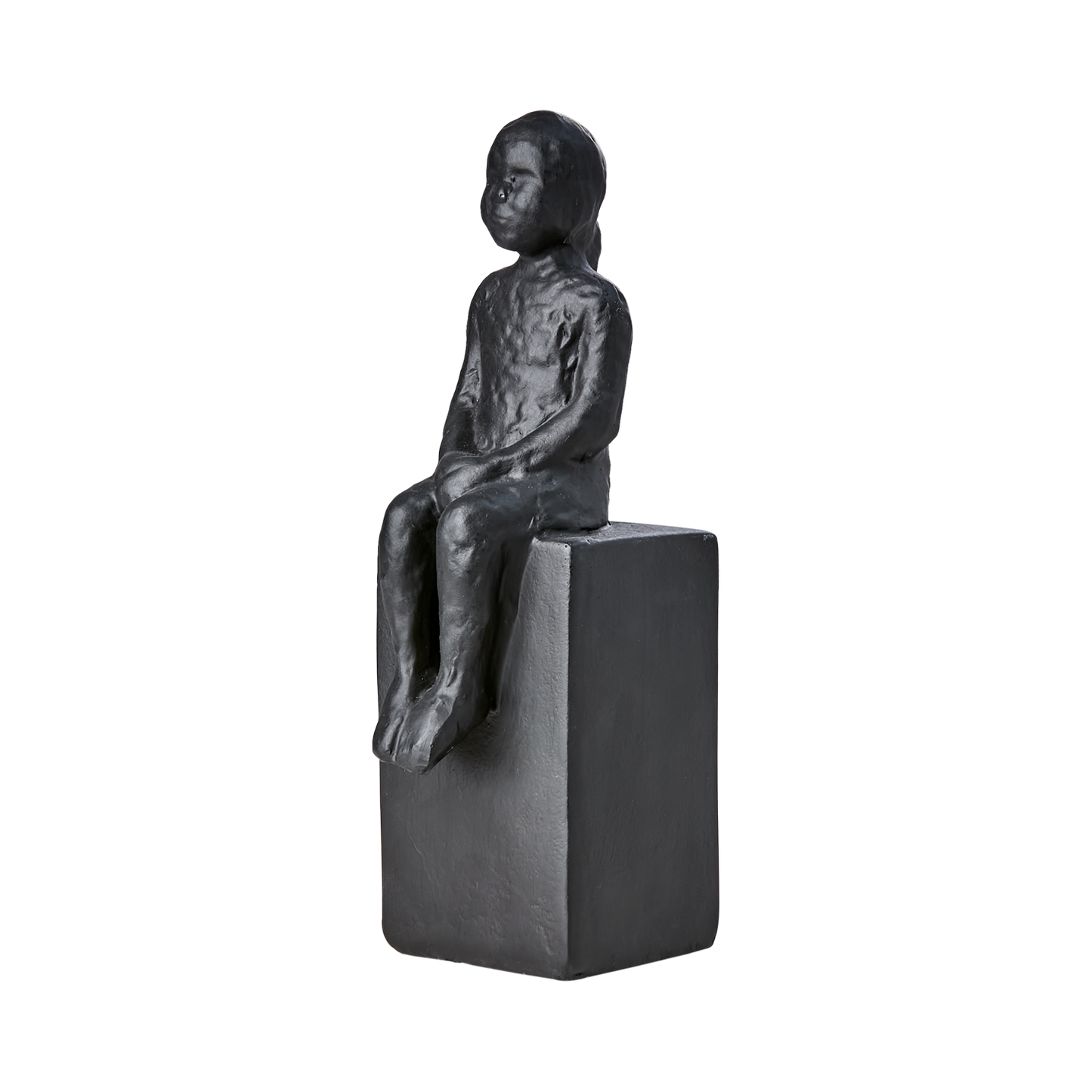 CAMILLE Staty, Svart H 25 cm