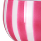 CIRCUS Skål på fot, Rosa/vit