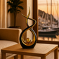 LIORA Skulptur i Keramik med Glansig Finish