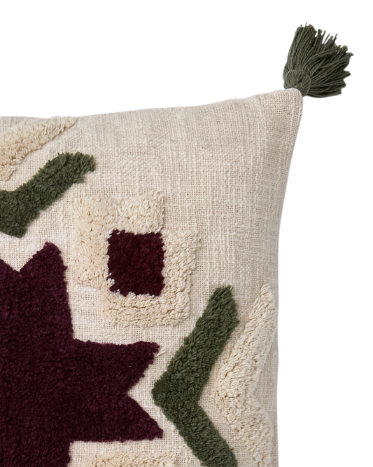 FLORIAN Kuddfodral, Flerfärgad Set om 2