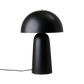 FUNGI Bordslampa L, Svart