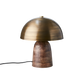 FUNGI Bordslampa/Limited Edition M, Mässingsfärgad/brun