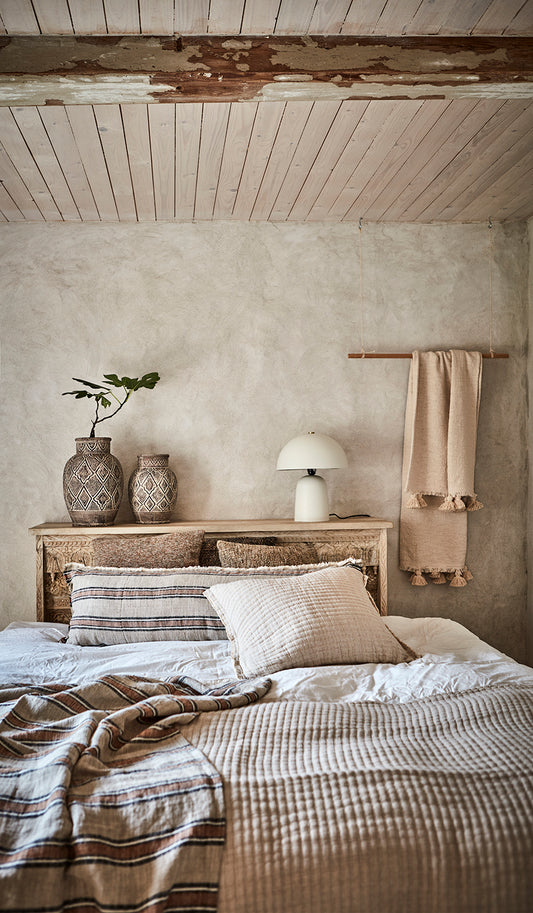 HILDA Kuddfodral, Beige/brun/svart