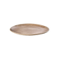 HILMA Tallrik, Brun 4-Pack Ø22 cm