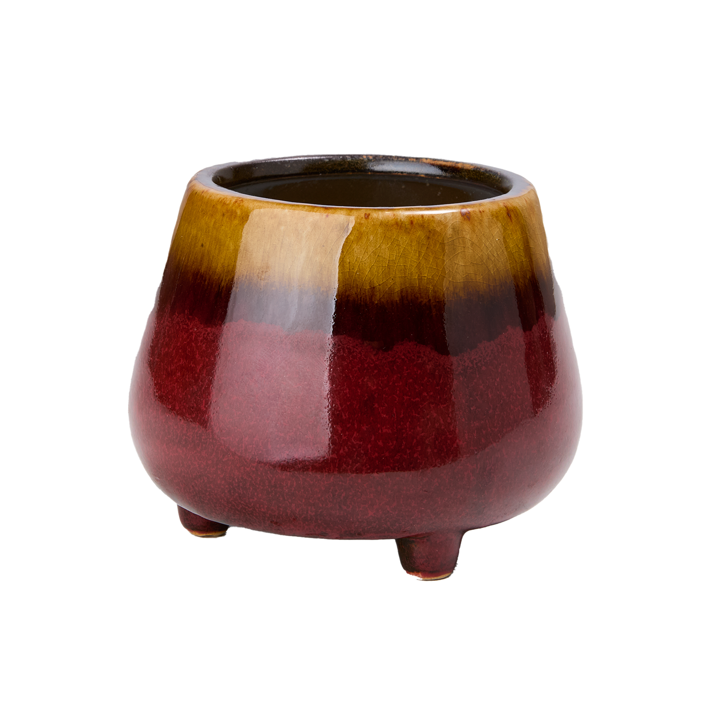 HOMELY Doftljus Vanilla caramel, Röd/rost