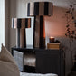JULLAN Bordslampa L, Svart/natur