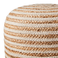 JUNI Sittpuff, Natur/elfenben 40cmx35cm